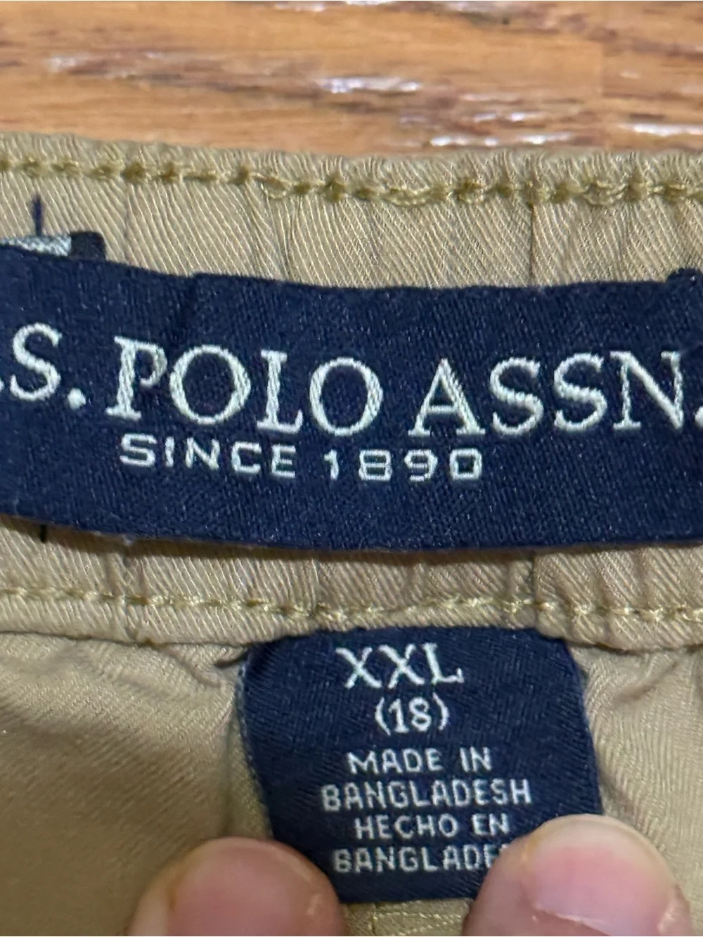 U.S. Polo Assn. Boy’s Jetty Play-formance Utility Shorts EUC